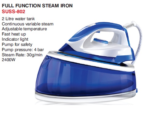 Sunbeam Ultimate - Full function steam iron