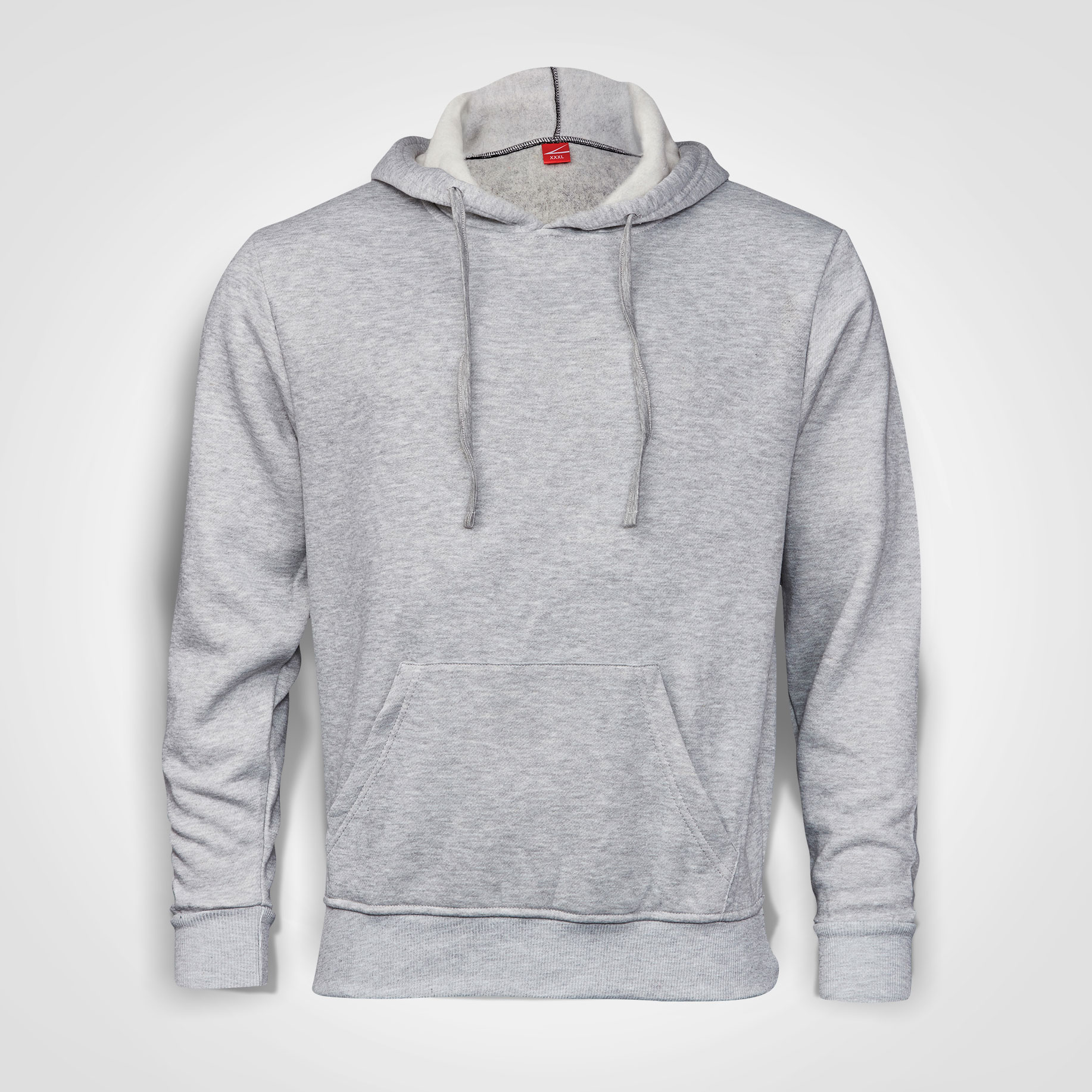 Base Hoodie - grey melange