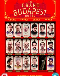 Grand Budapest Hotel (Ralph Fiennes, Adrien Brody, Tilda Swinton) (DVD)