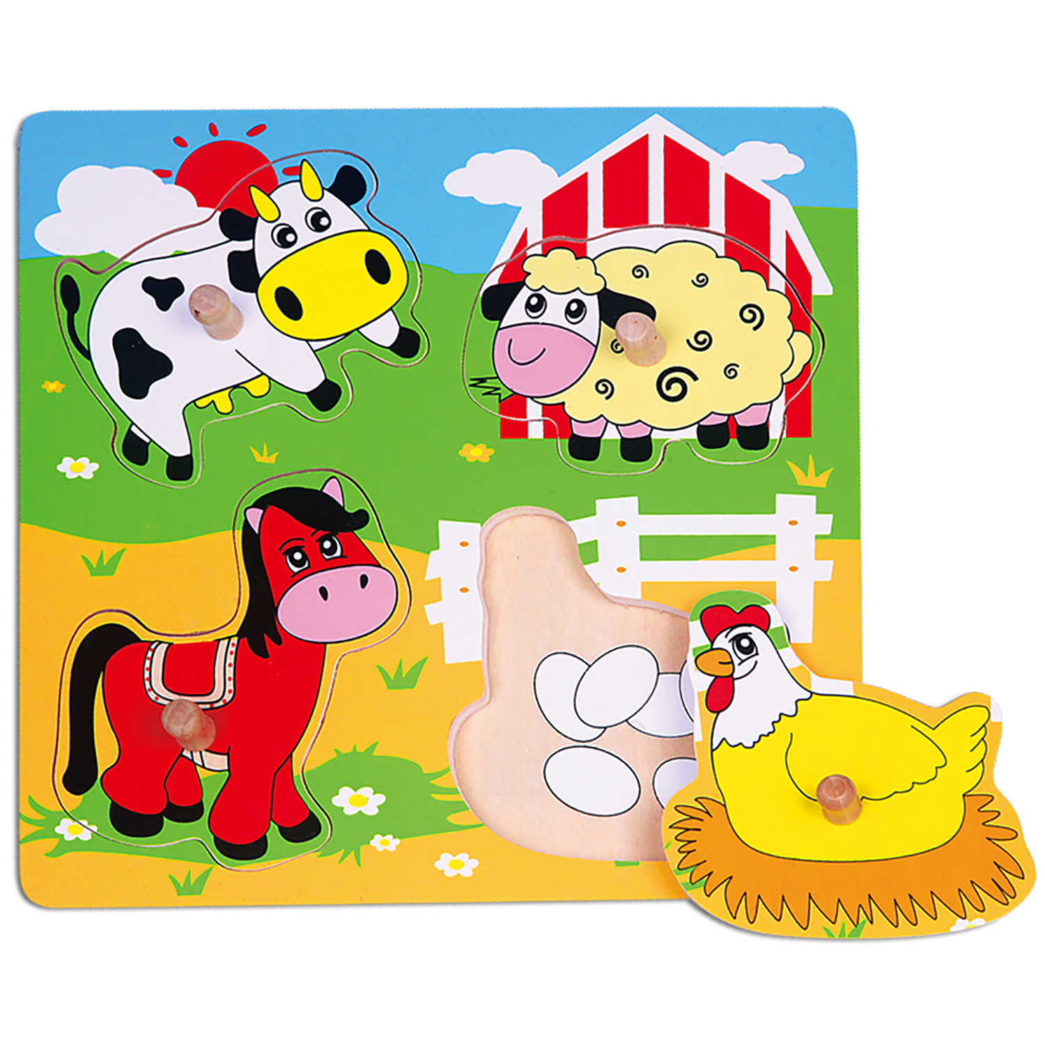 Flat Puzzle - Farm Animals (RGS59562)