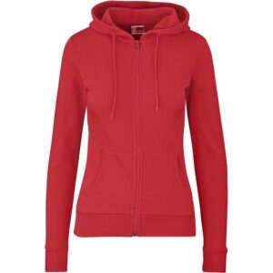US Basic Bravo Hooded Sweater - Ladies - red (BAS-3429)