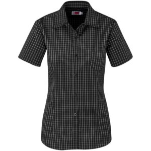 US Basic Aston short sleeve shirt - Ladies - black (BAS-3420)