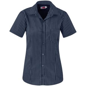 US Basic Aston short sleeve shirt - Ladies - navy (BAS-3420)