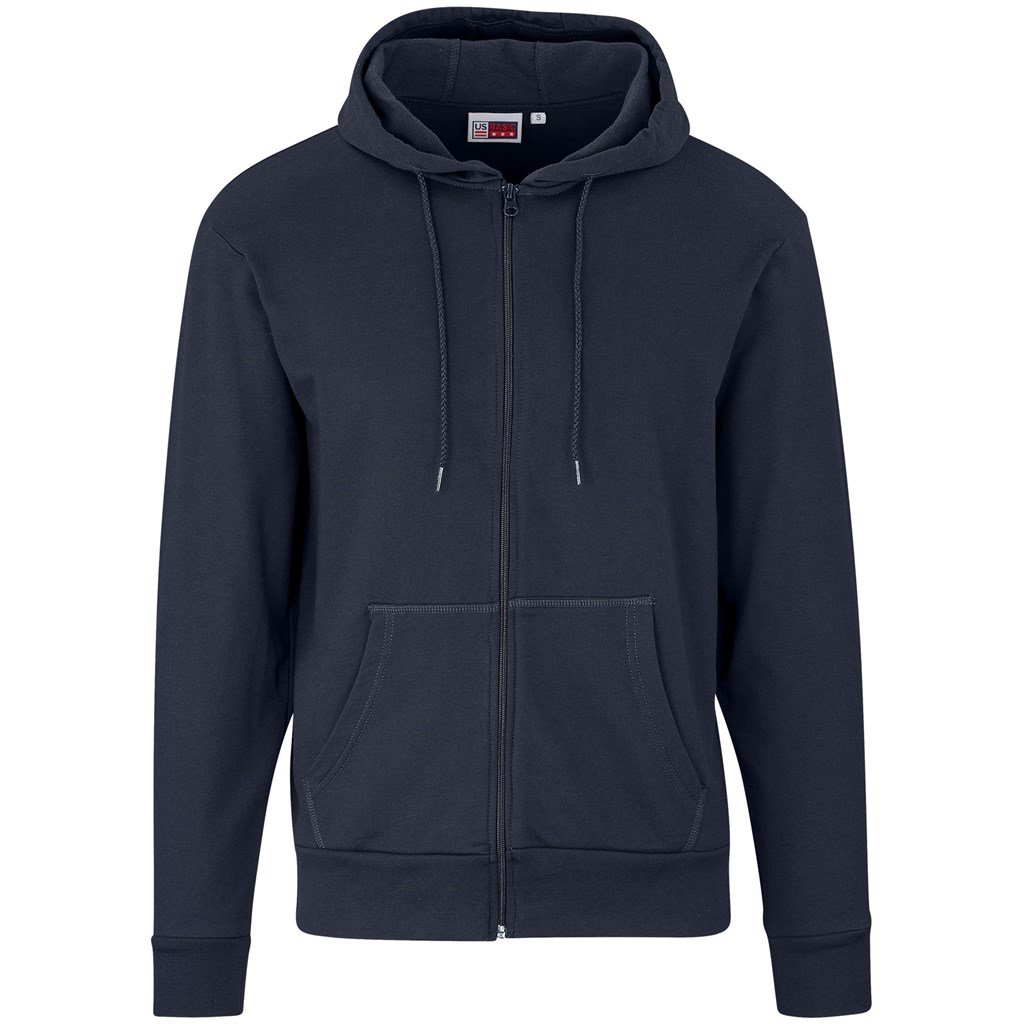 US Basic Bravo Hooded Sweater - Mens - navy (BAS-3428)