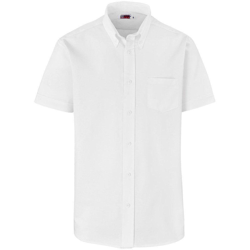 US Basic Aspen short sleeve shirt - Mens - white (BAS-809)