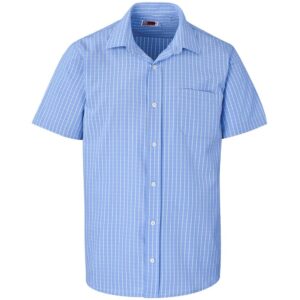 US Basic Aston short sleeve shirt - Mens - light blue (BAS-3418)