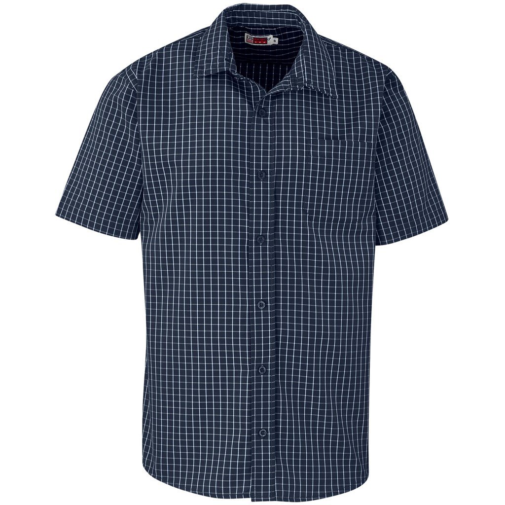 US Basic Aston short sleeve shirt - Mens - navy (BAS-3418)