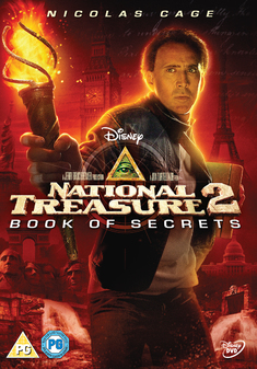 National Treasure 2: Book of Secrets (Nicolas Cage) (DVD) - used