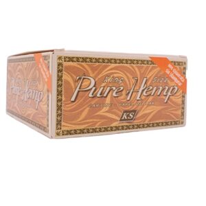 Pure Hemp rolling papers King Size unbleached - 1x50 (PHUKS)