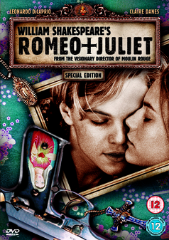 Romeo + Juliet (Leonardo DiCaprio, Claire Danes) (DVD) - used