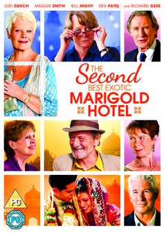 Second best exotic Marigold Hotel (Judi Dench, Maggie Smith, Bill Nighy, Richard Gere, Dev Patel) (DVD)