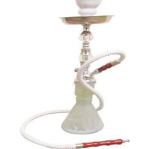 Hubbly Bubbly: Egyptian Shisha Pipe - Medium 1-Way stainless steel (PIP004)