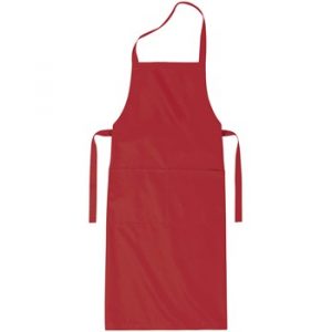Unisex Slater Apron (BAS-2106) - red