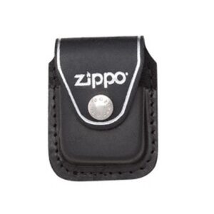 Zippo Leather Pouch with Clip - Black