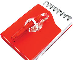 Pocket Notebook - red (ST247R)