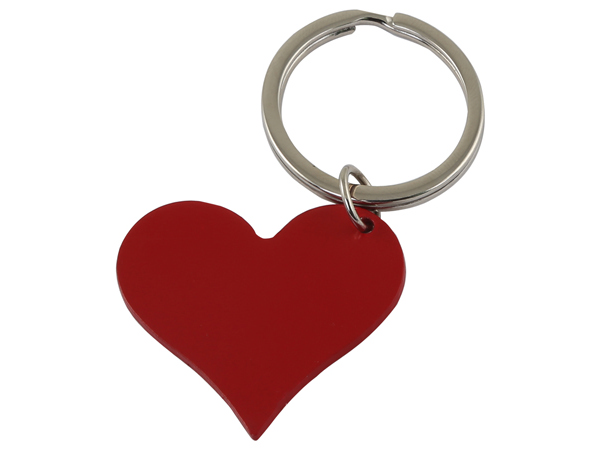 Red Heart Keyring (KEY57)