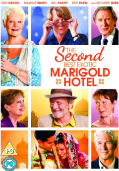 Second best exotic Marigold Hotel (Judi Dench, Maggie Smith, Bill Nighy, Richard Gere, Dev Patel) (DVD) - stock on hand