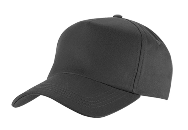 Superior 5 Panel Cap - charcoal