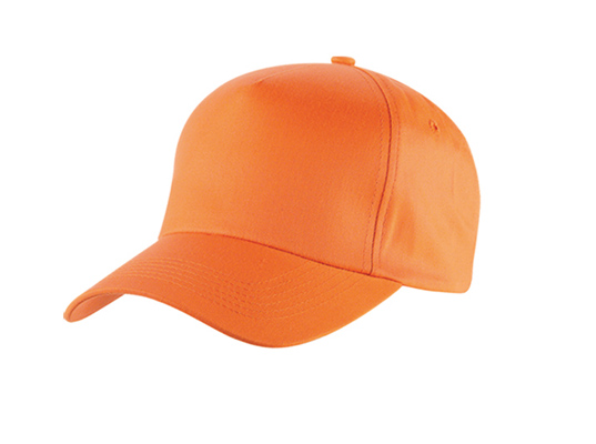 Superior 5 Panel Cap - orange