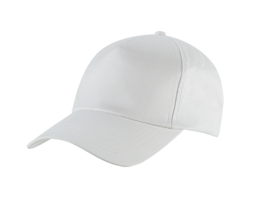 Superior 5 Panel Cap - white