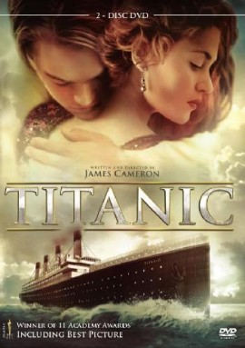 Titanic (Leonardo DiCaprio, Kate Winslet, Billy Zane, Maggie Smith) (DVD)