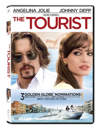 Tourist, The (Johnny Depp, Angelina Jolie) (DVD) - stock on hand