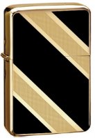 Zorro Lighter: Gold Polish Design 2