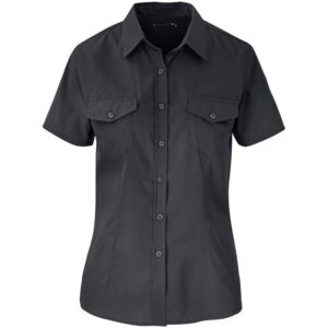 US Basic Short Sleeve Kensington Shirt - Ladies - grey (BAS-7757)