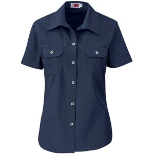 US Basic Short Sleeve Wildstone Shirt - Ladies - navy (BAS-7761)