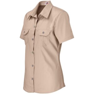 US Basic Short Sleeve Wildstone Shirt - Ladies - stone (BAS-7761)