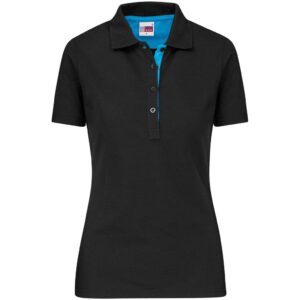 US Basic Solo Golf Shirt - Ladies - aqua (BAS-7777)