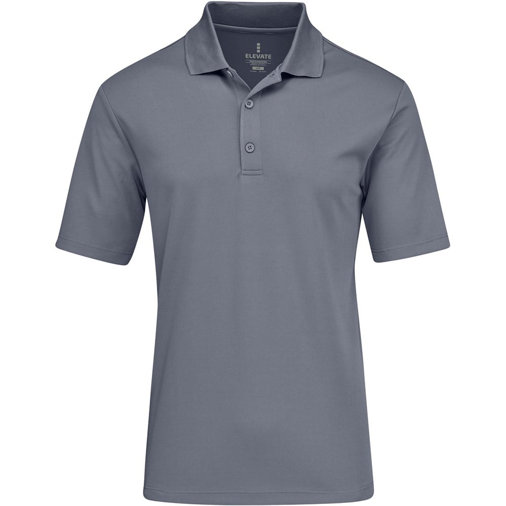 Elevate Edge Golf Shirt - Mens - grey (ELE-7302)