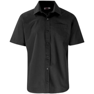 US Basic Short Sleeve Kensington Shirt - Mens - black (BAS-7756)