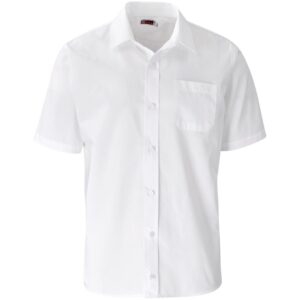 US Basic Short Sleeve Kensington Shirt - Mens - white (BAS-7756)