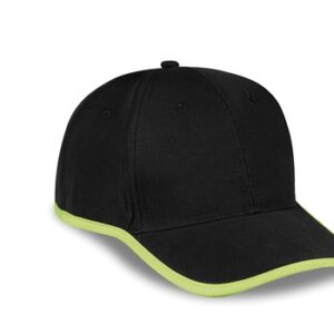 US Basic Soho 6 Panel Cap - lime (CAP-1066)