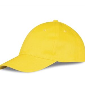 US Basic Detroit 6 Panel Cap - yellow (CAP-801)
