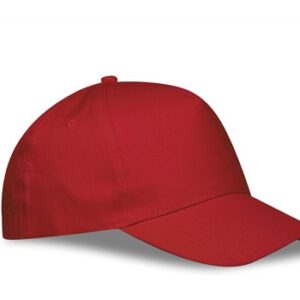 US Basic Memphis 5 Panel Cap - red (CAP-800)