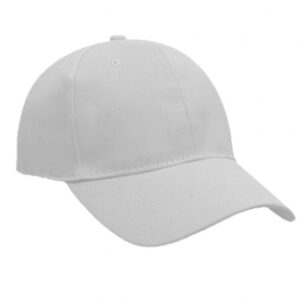 Classic 6 Panel Cap - white