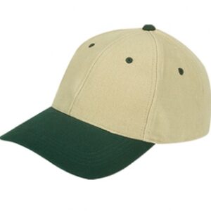 Classic Two-Tone cap - khaki/bottle green