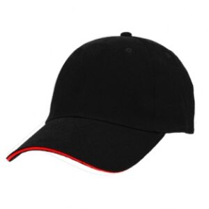 Promo Sandwich cap - black/red