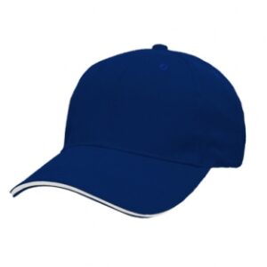 Promo Sandwich cap - royal blue/white