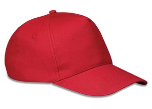 Altitude Brooklyn 5 panel cap - red