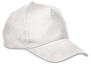 Altitude Brooklyn 5 panel cap - white