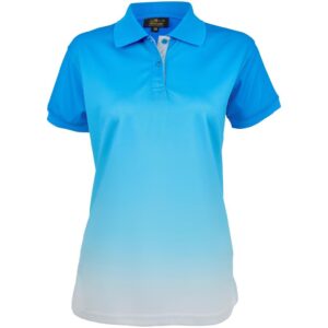 Altitude Dakota Golf Shirt - Ladies - aqua