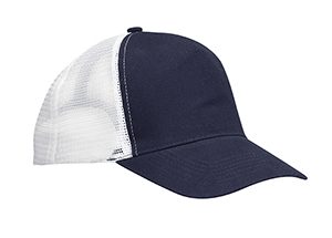 Altitude Trucker 5 Panel Cap - navy/white