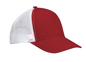 Altitude Trucker 5 Panel Cap - red/white