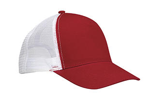 Altitude Trucker 5 Panel Cap - red/white
