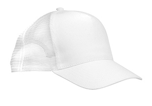 Altitude Trucker 5 Panel Cap - white