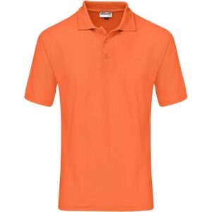 Altitude Basic Pique Golf Shirt - Mens - orange