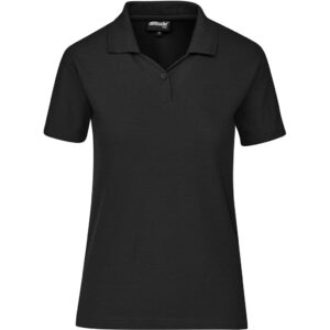 Altitude Basic Pique Golf Shirt - Ladies - black